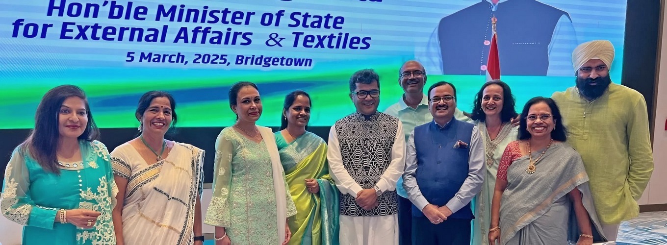 Hon'ble Minister of State's interaction with the Indian community in Bridgetown